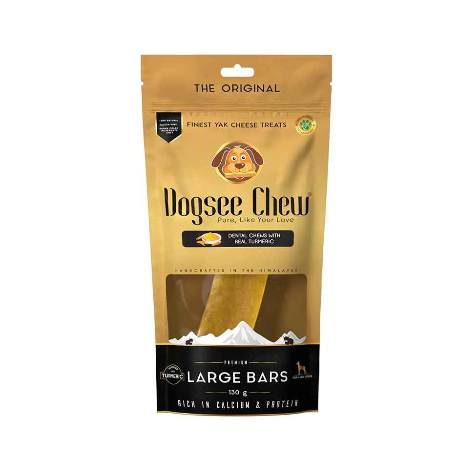 Dogsee Turmeric Chew Bars Large