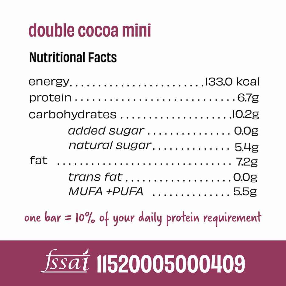 The Whole Truth Double Cocoa Protein Bar Combo