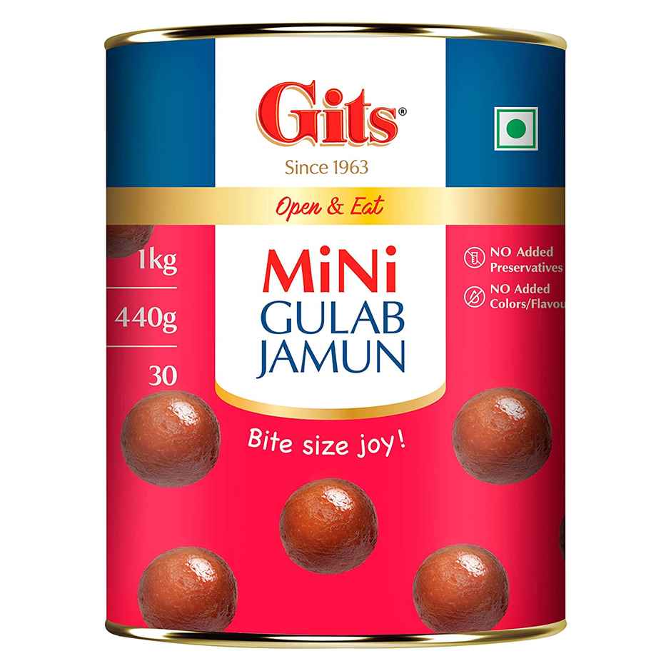 Gits Mini Gulab Jamun | Authentic Indian Sweet
