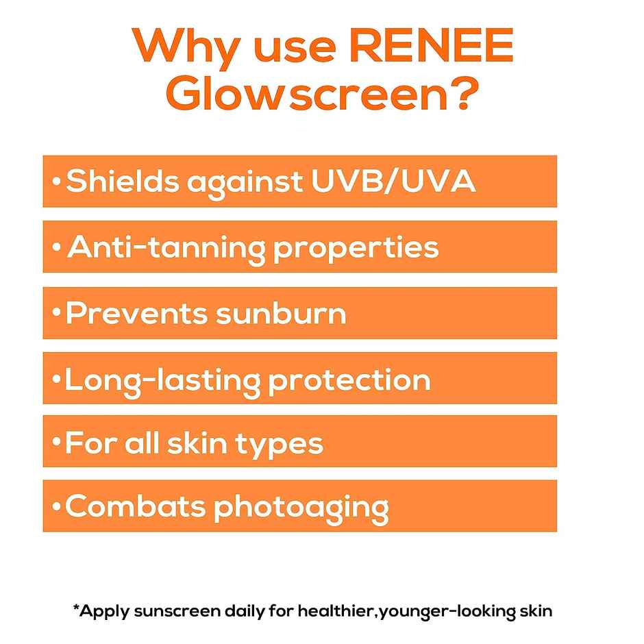 Renee Glowscreen SPF 50 Sunscreen Cream