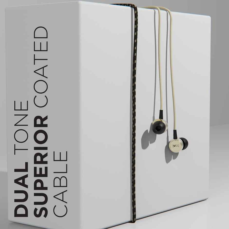boAt Bassheads 172 Wired Earphones with Super Extra Bass, In-Line Remote & Mic (Active Black)