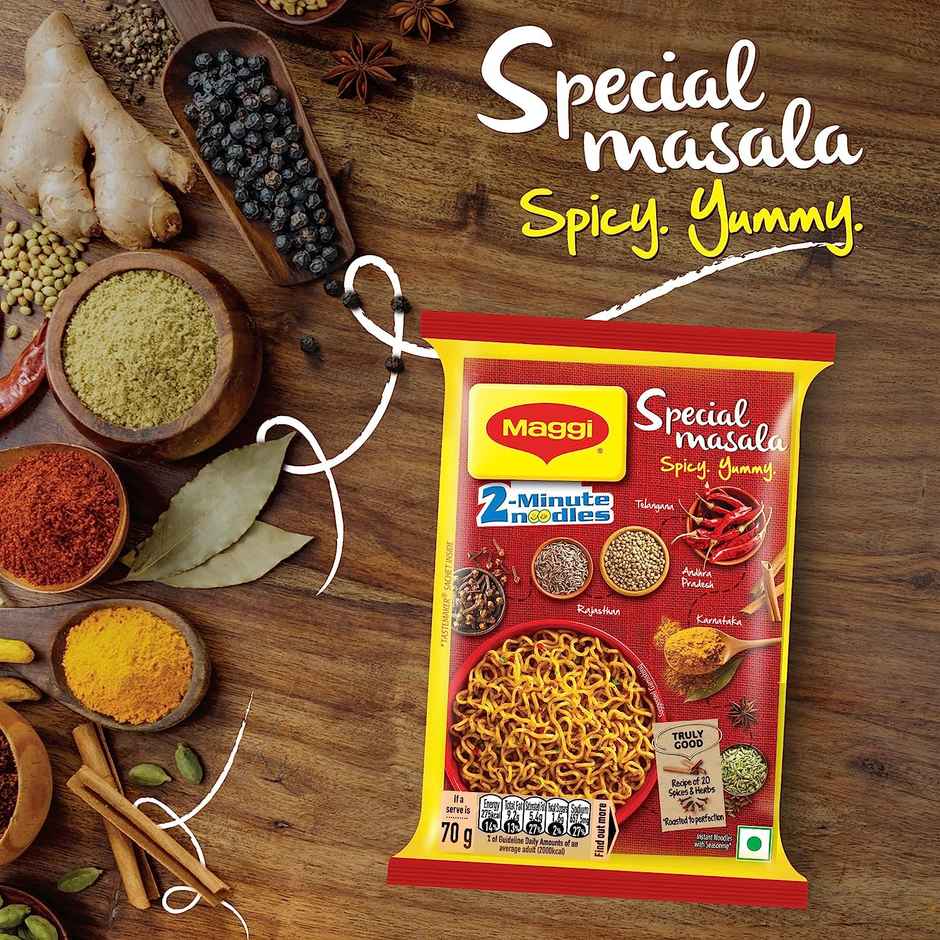 MAGGI 2-Minute Special Masala Instant Noodles