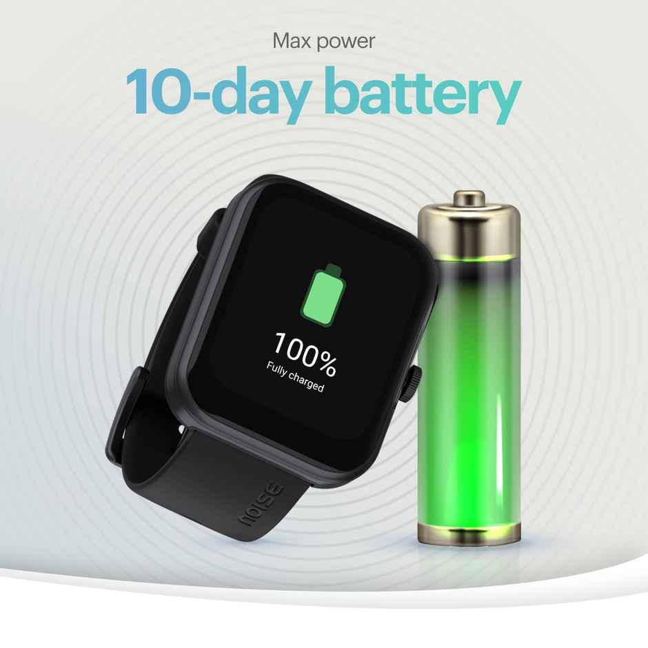 Noise ColorFit Pulse 2 Max Smartwatch - Jet Black