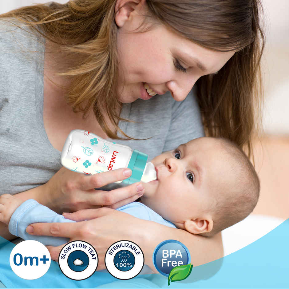 Luvlap Essential Slim Neck Feeding Bottle