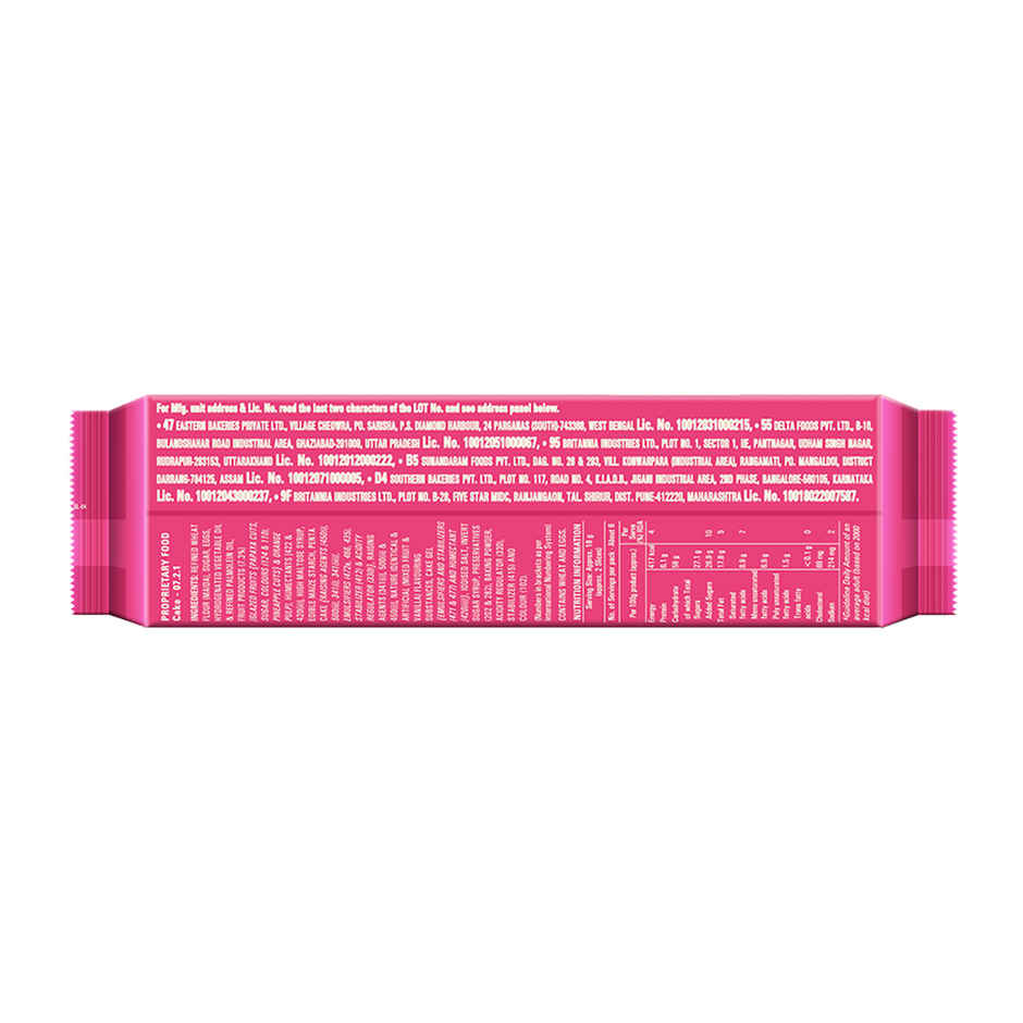 Britannia Gobbles Fruity Fun Cake 