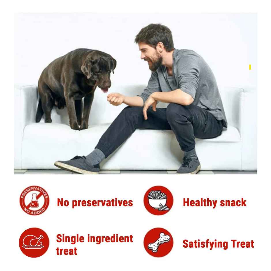 Goofy Tails Original Chicken Jerky Dog Treats, Preservatives Free