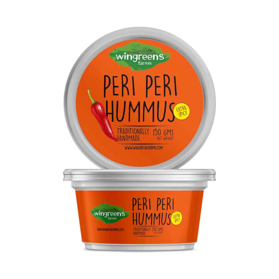 Wingreens Farms Peri Peri Hummus