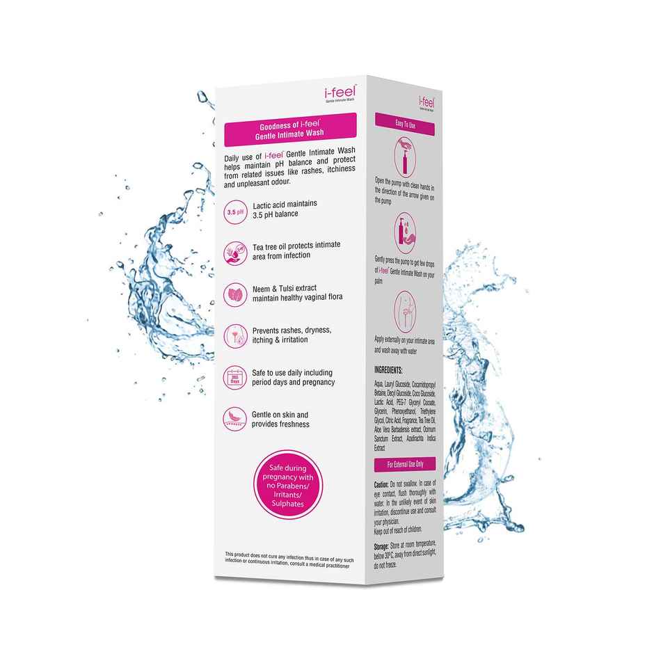 I-feel Gentle pH Balanced Intimate Wash for Women