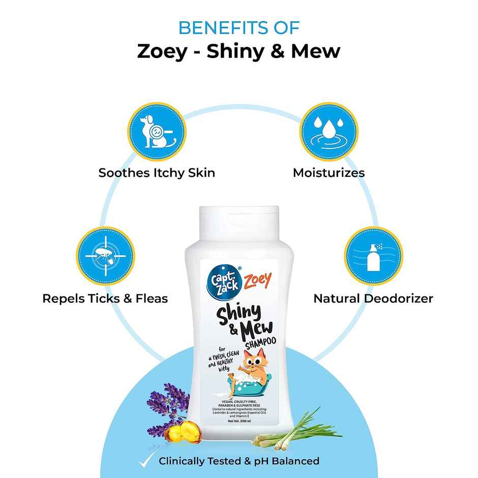 Captain Zack Zoey Shiny & Mew Shampoo