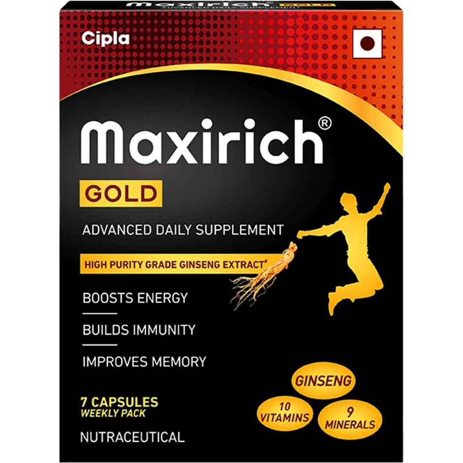 Cipla Maxirich Gold Advanced Daily Supplement 