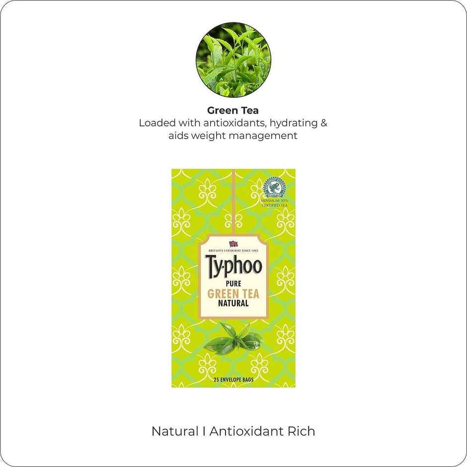 Typhoo Pure Green Tea Natural