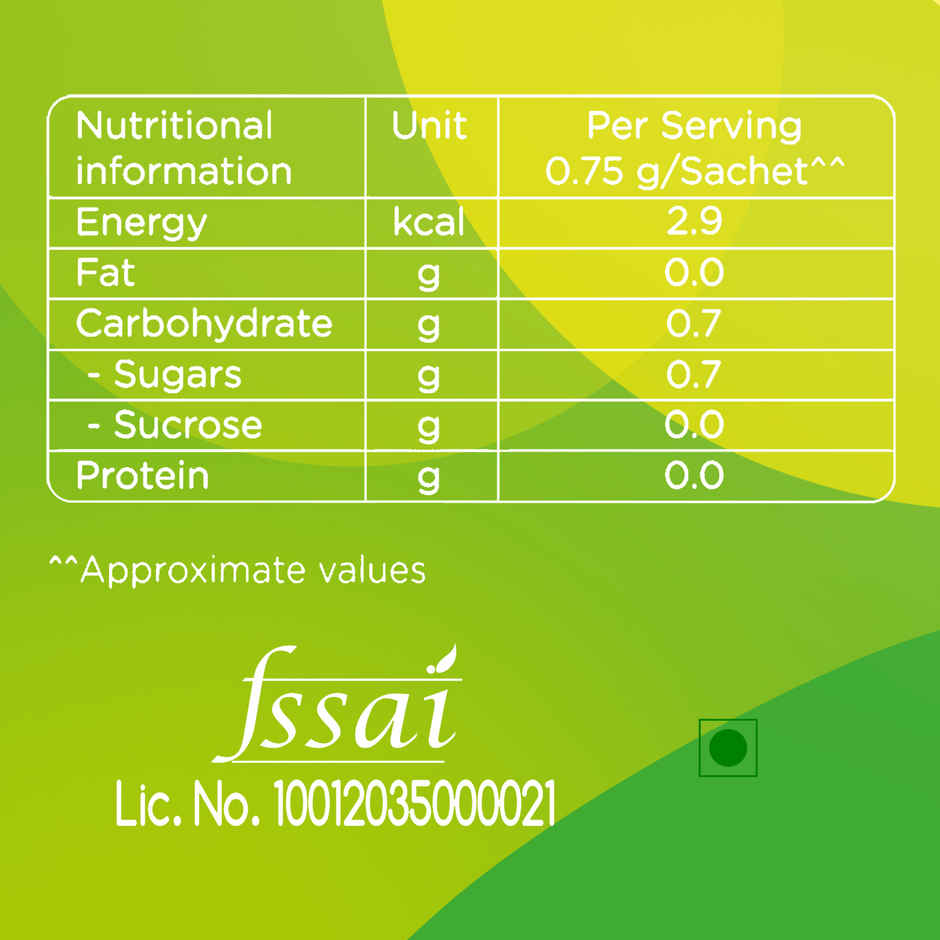 Sugarfree Natura Low Calorie Sweetener - 100 Sachet