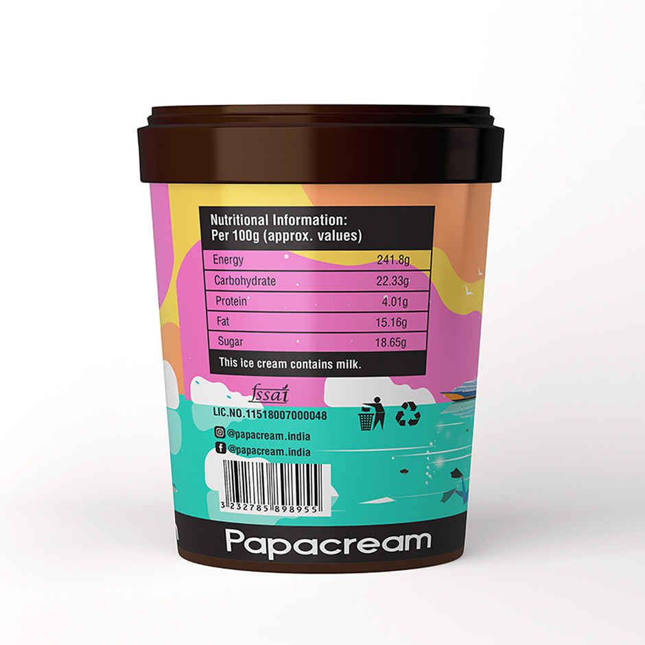 Papacream Cookies & Cream Ice Cream