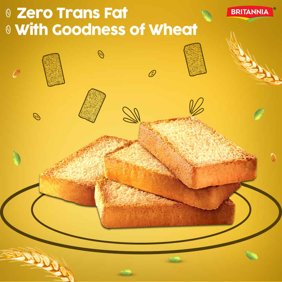 Britannia Toastea Bake Elaichi Rusk | Combo