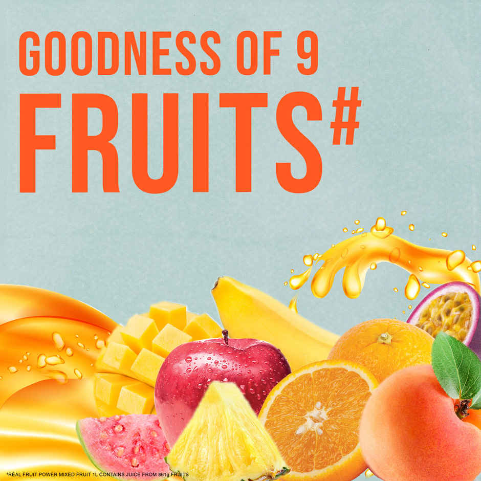 Dabur Real Mixed Fruit Juice | Fruity & Convenient