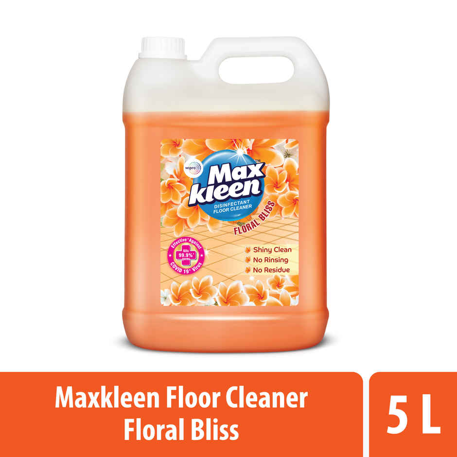 Maxkleen Floral Bliss Disinfectant Floor Cleaner | Can
