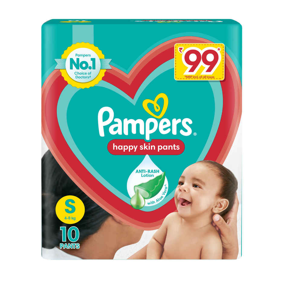Pampers Skin Pants Small Size