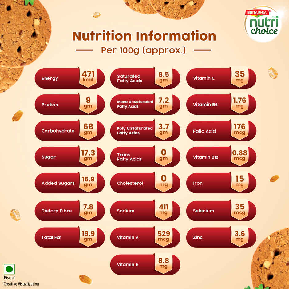 Britannia Nutrichoice Herbs Flavoured Biscuits |  Combo