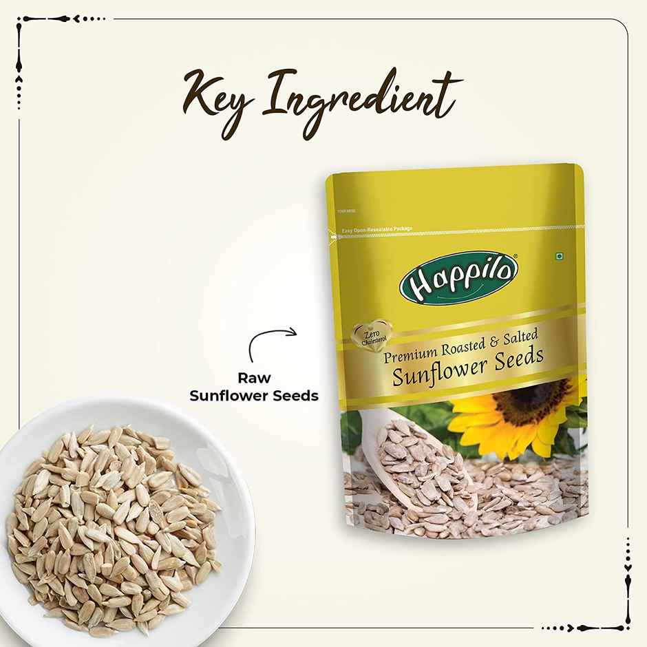 Happilo Premium Roasted & Salted Sunflower Seeds