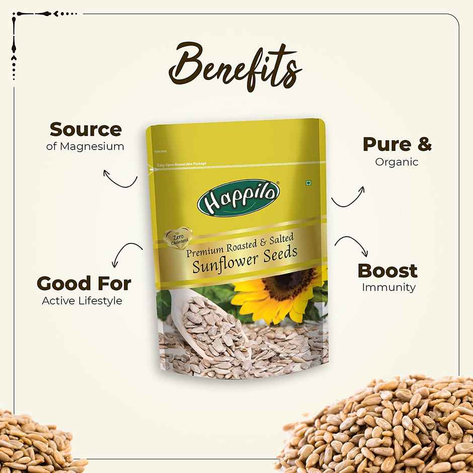 Happilo Premium Roasted & Salted Sunflower Seeds