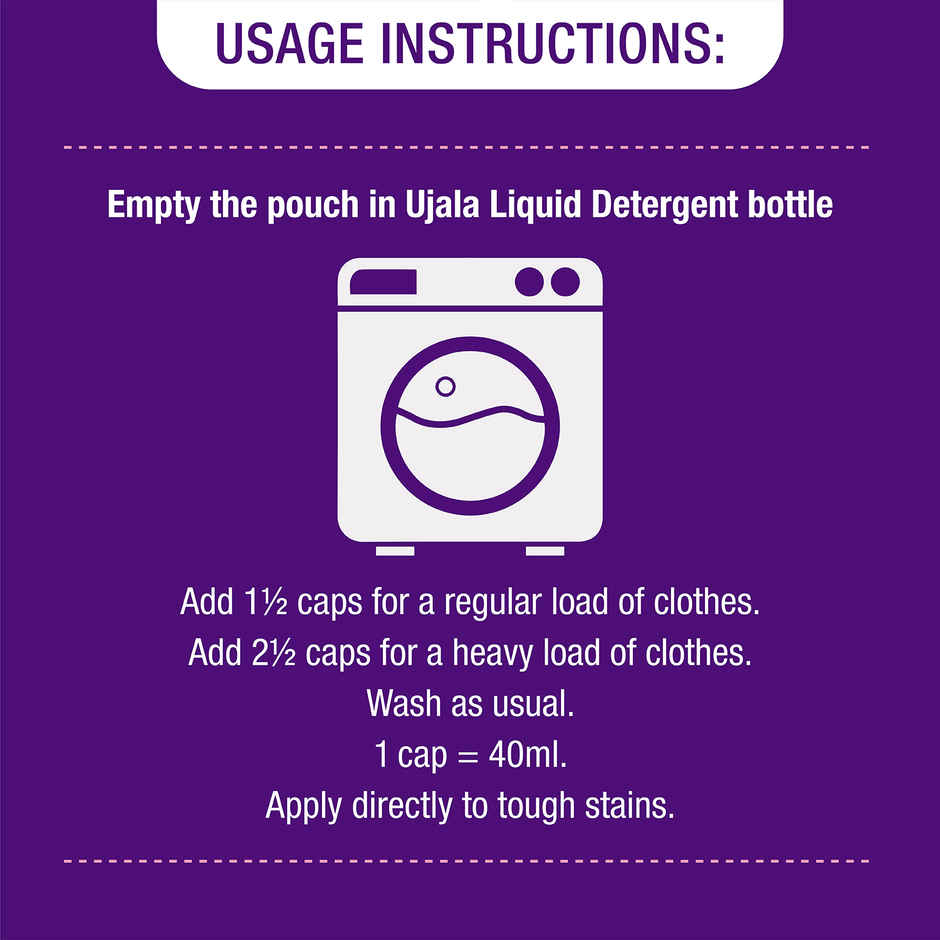 Ujala Front Load Detergent Liquid