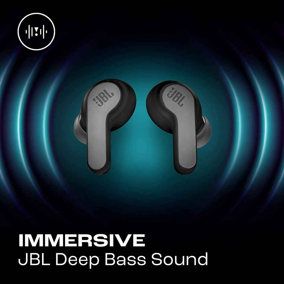 JBL Wave 200 Bluetooth Earbuds (Mic Deep Bass)