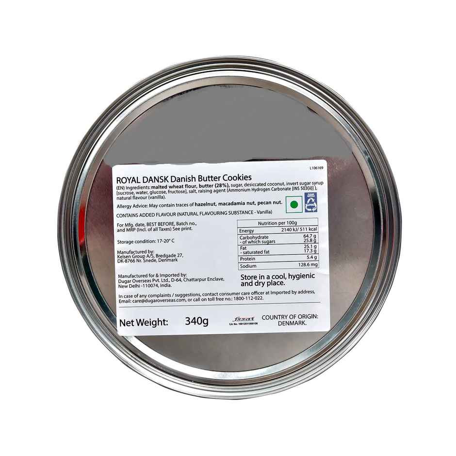 Royal Dansk Butter Biscuits | Preservative-free Combo