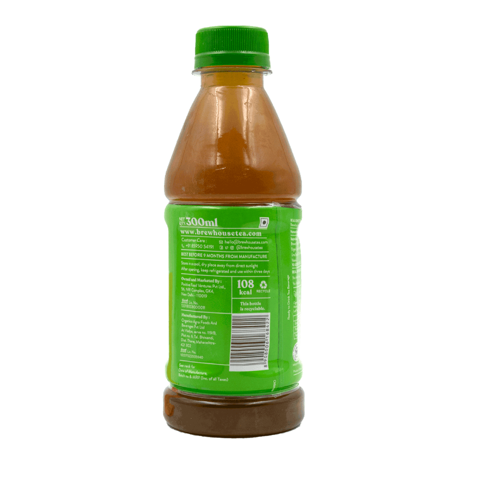 BrewHouse Tea Brewing Co. Naturally Brewed Organic Ice Tea - Mojito Lime