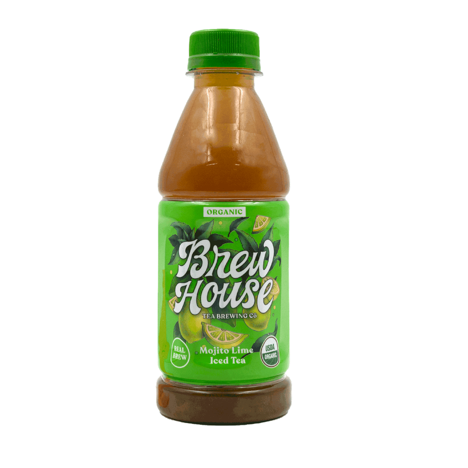 BrewHouse Tea Brewing Co. Naturally Brewed Organic Ice Tea - Mojito Lime