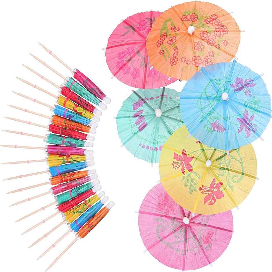 Umbrella Toothpick For Cocktail Decoration Pack | Se7en