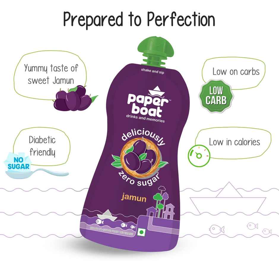 Paper Boat Jamun Fruit Juice