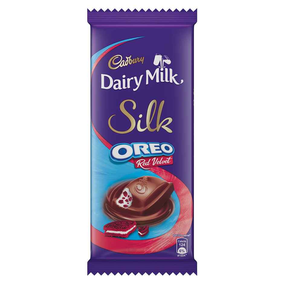 Cadbury Dairy Milk Silk Oreo Red Velvet Chocolate