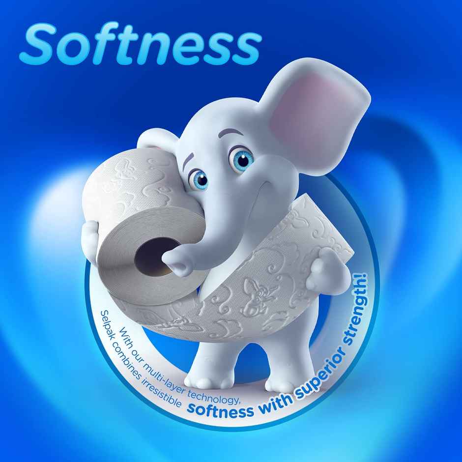 Selpak Toilet Paper Roll  8 PIECE -140 Pulls