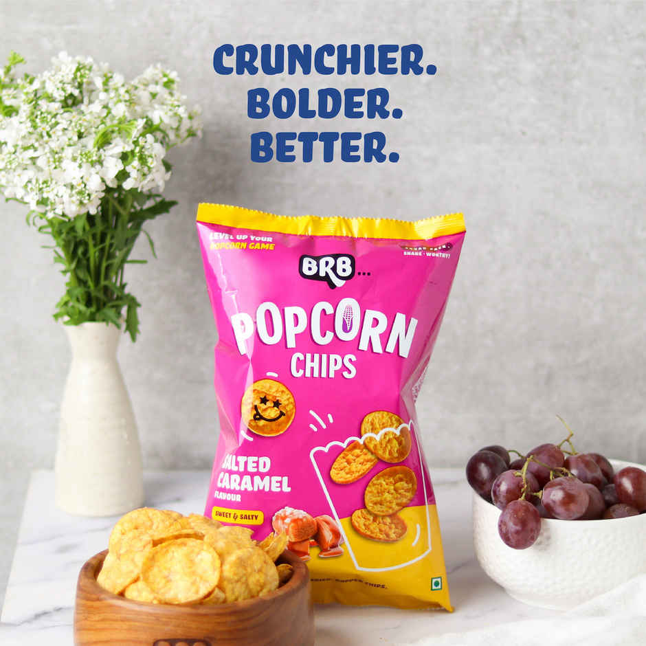 Brb Popcorn Chips - Salted Caramel Flavour