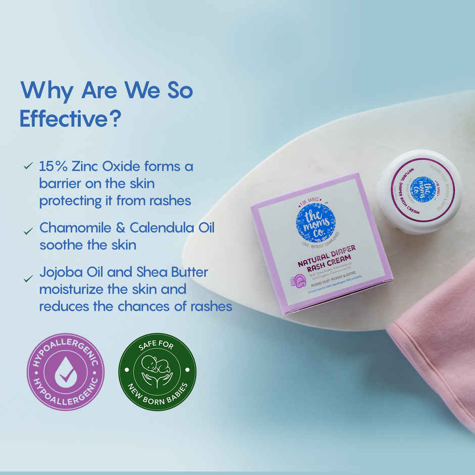 The Moms Co Natural Diaper Rash Cream