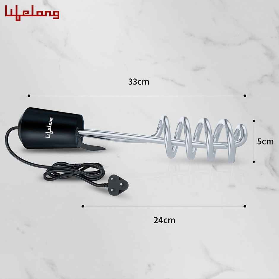 Lifelong Llimr01 Infinia Immersion Rod Water Heater - 1000 W | ISI Certified