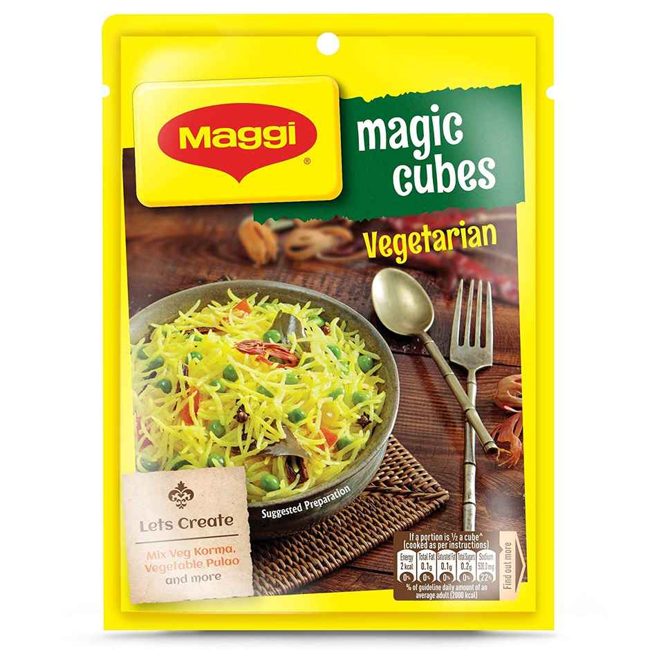 "Maggi Magic Cubes, Vegetarian Masala"