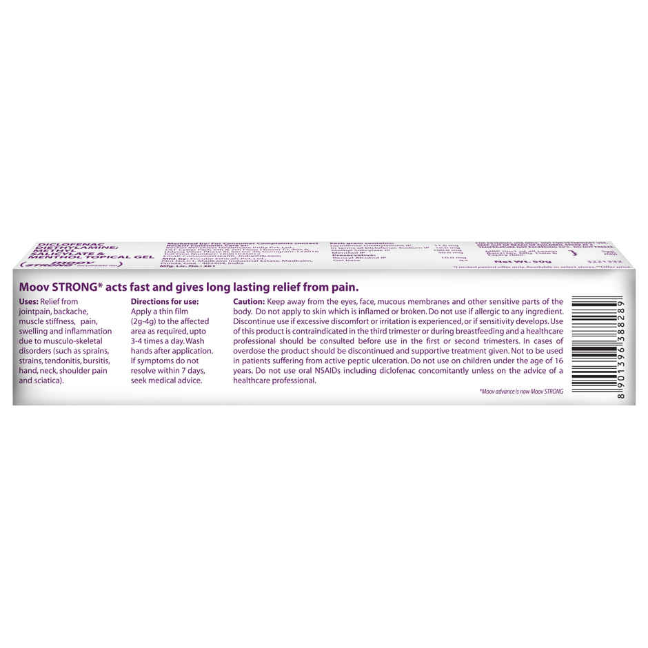 Moov Strong Diclofenac Gel