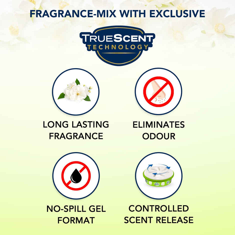 Glade Jasmine Bloom Gel Air Freshener