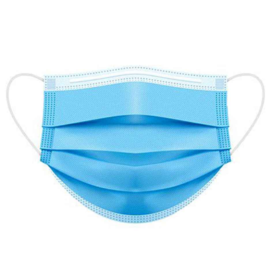Pollution Safe Disposable Face Mask 3ply Protection