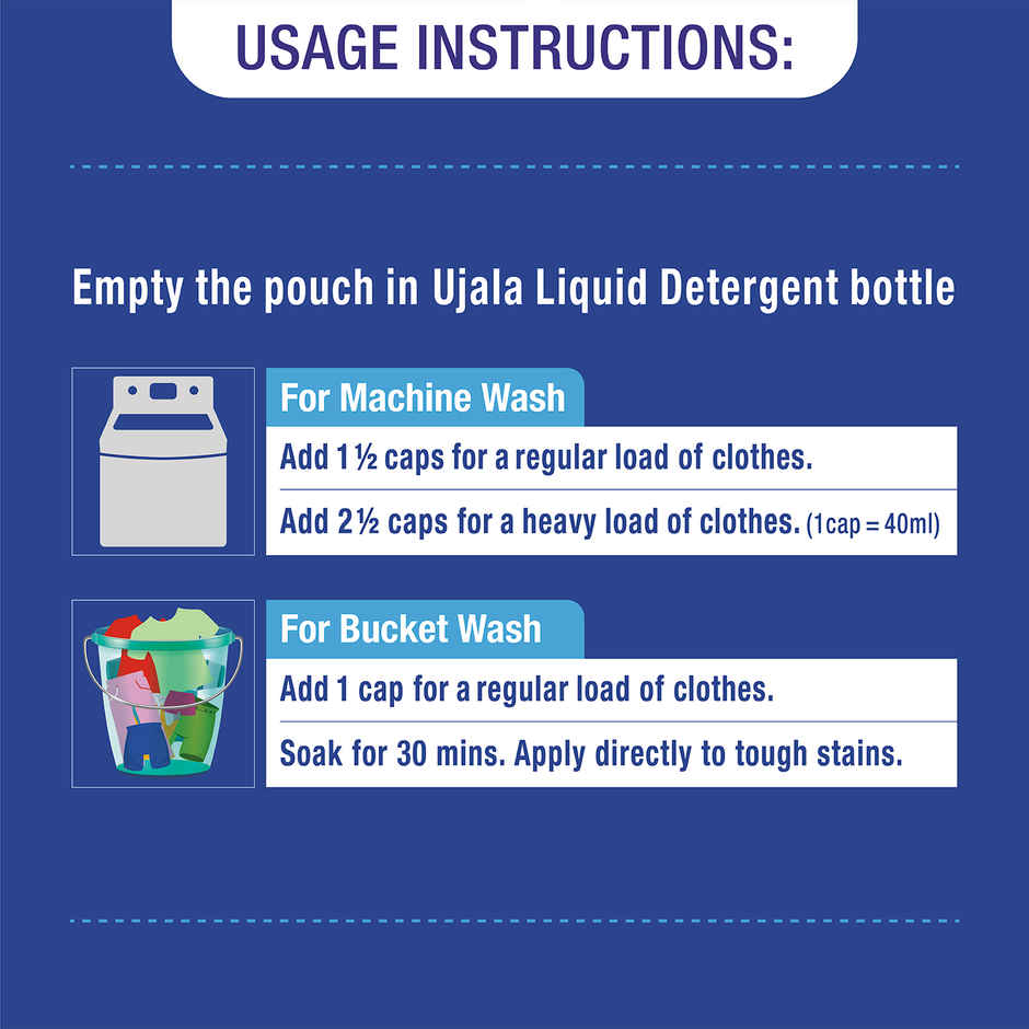 Ujala Top Load Detergent Liquid