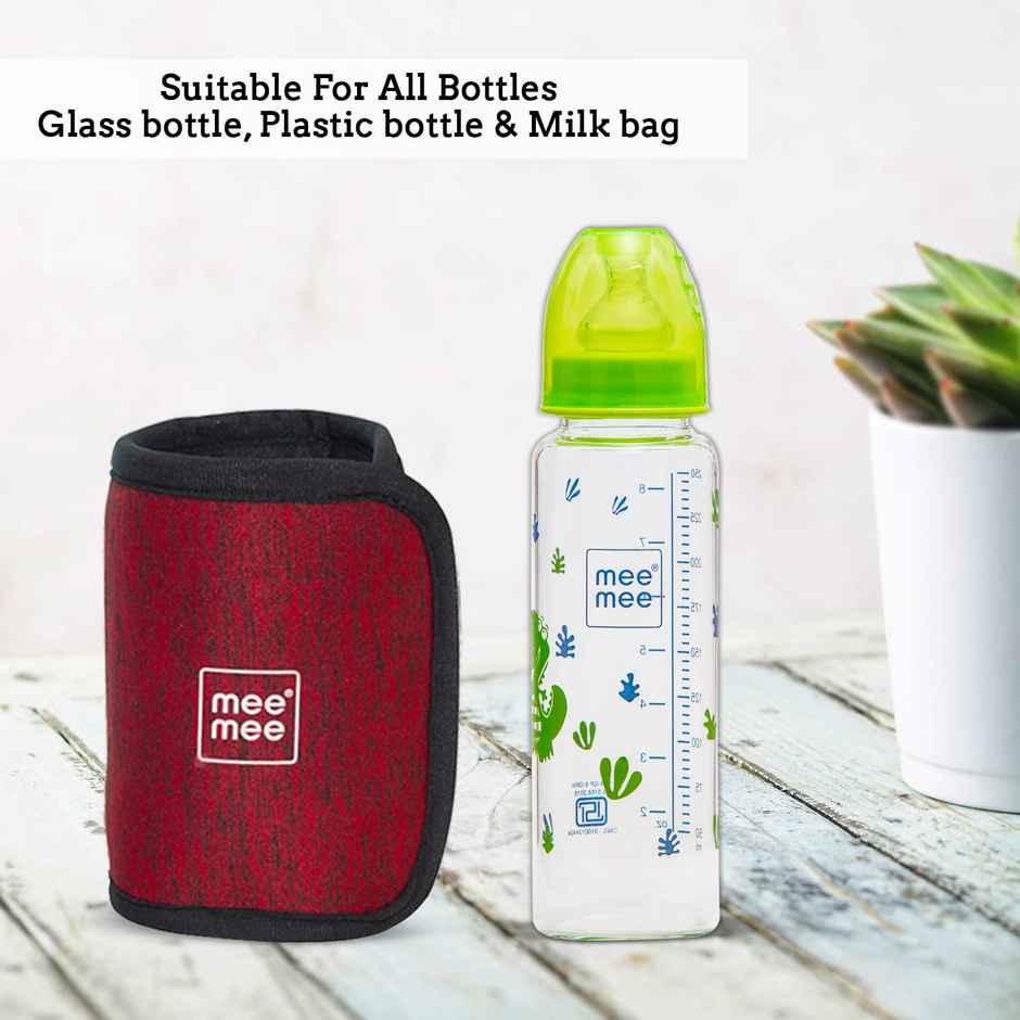 Mee Mee Portable Baby Bottle Warmer with Quick USB Charging Warm Baby Milk Using Battery Pack - Assorted