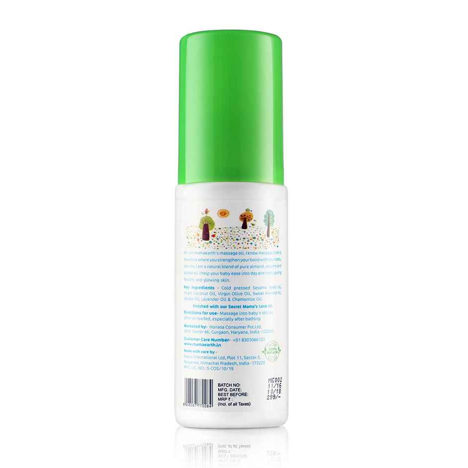 Mamaearth Soothing Massage Oil For Babies