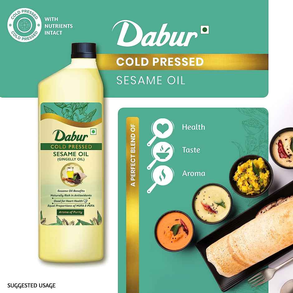Dabur Sesame (Til-Gingelly) Cold Pressed Oil