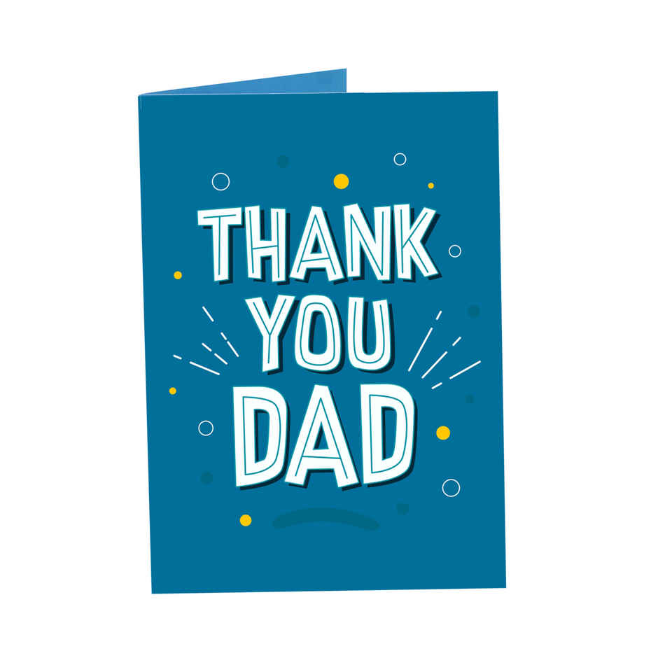 Oye Happy Father'S Day Butterfly Card
