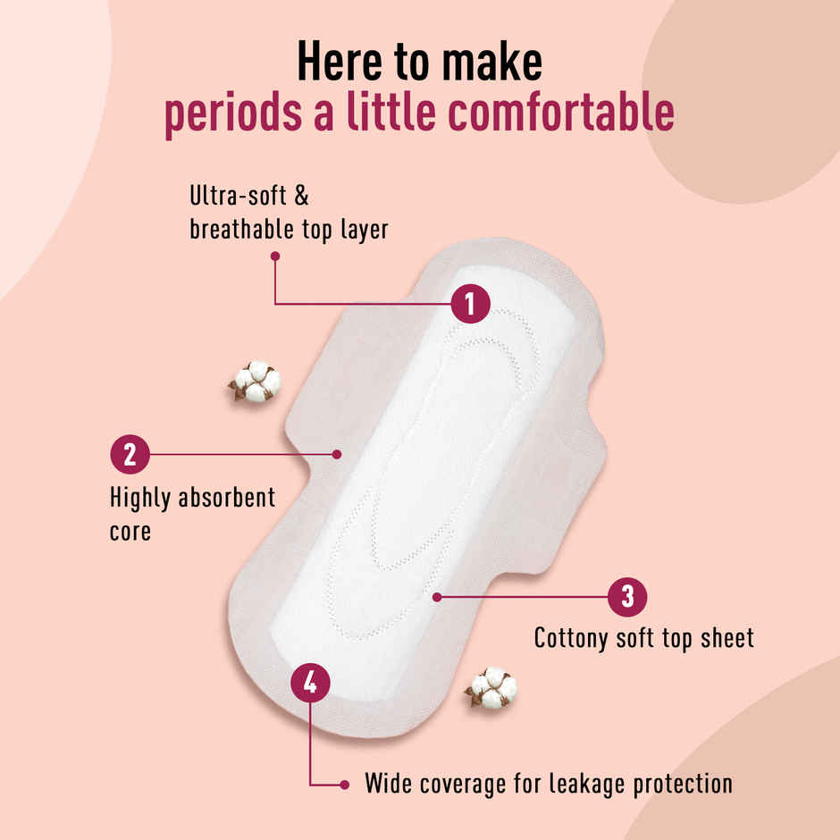 Sirona Rash Free Sanitary Pads | XL | 10 pcs