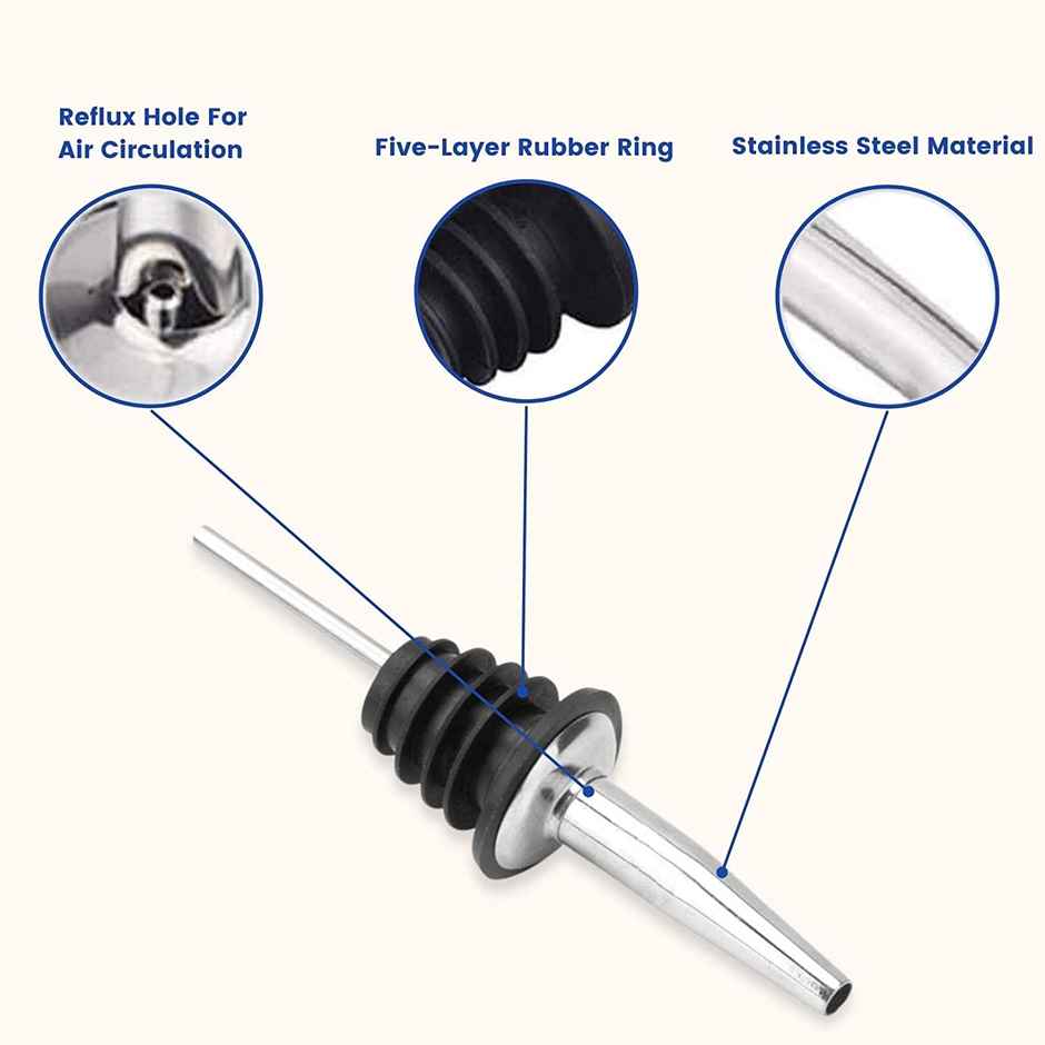 Stainless Steel Wine Pourer-Olive Oil Pourer