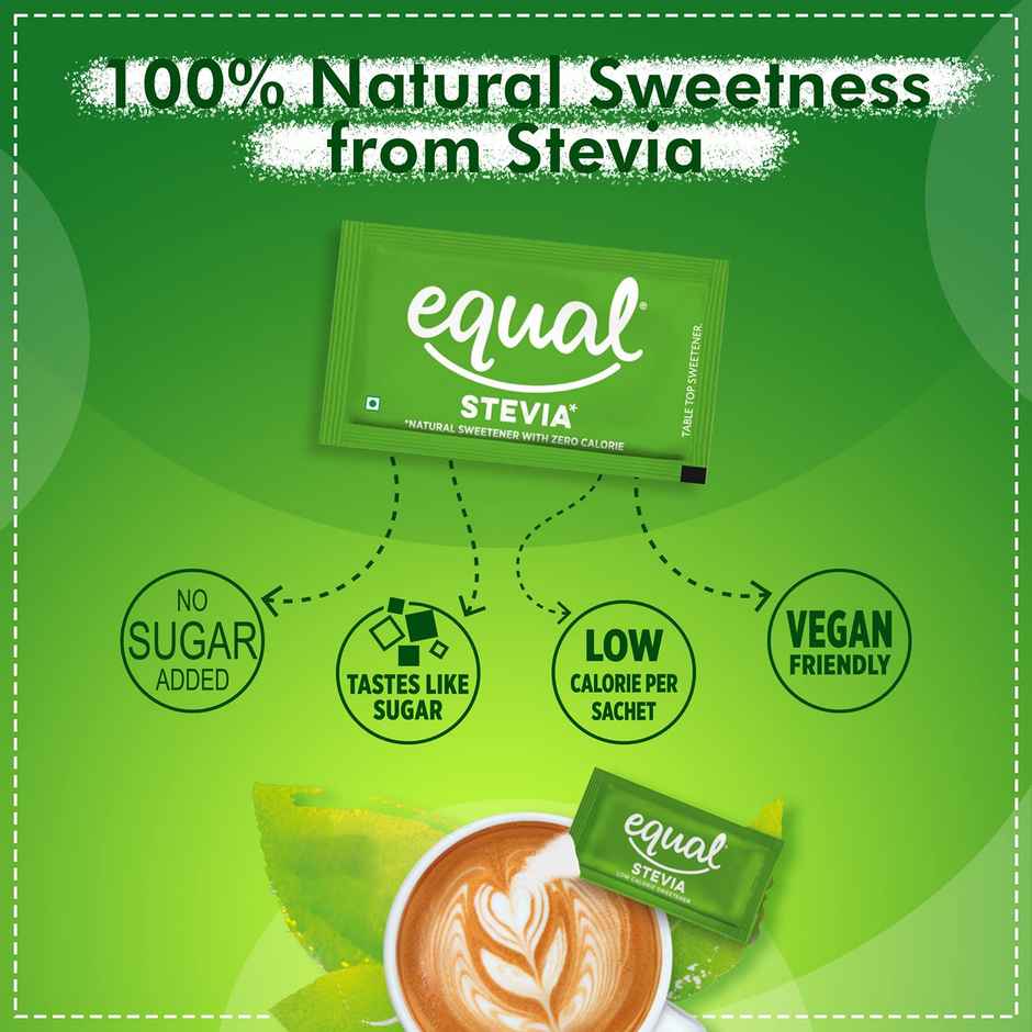 Equal Stevia Natural Sweetener Sugar Free