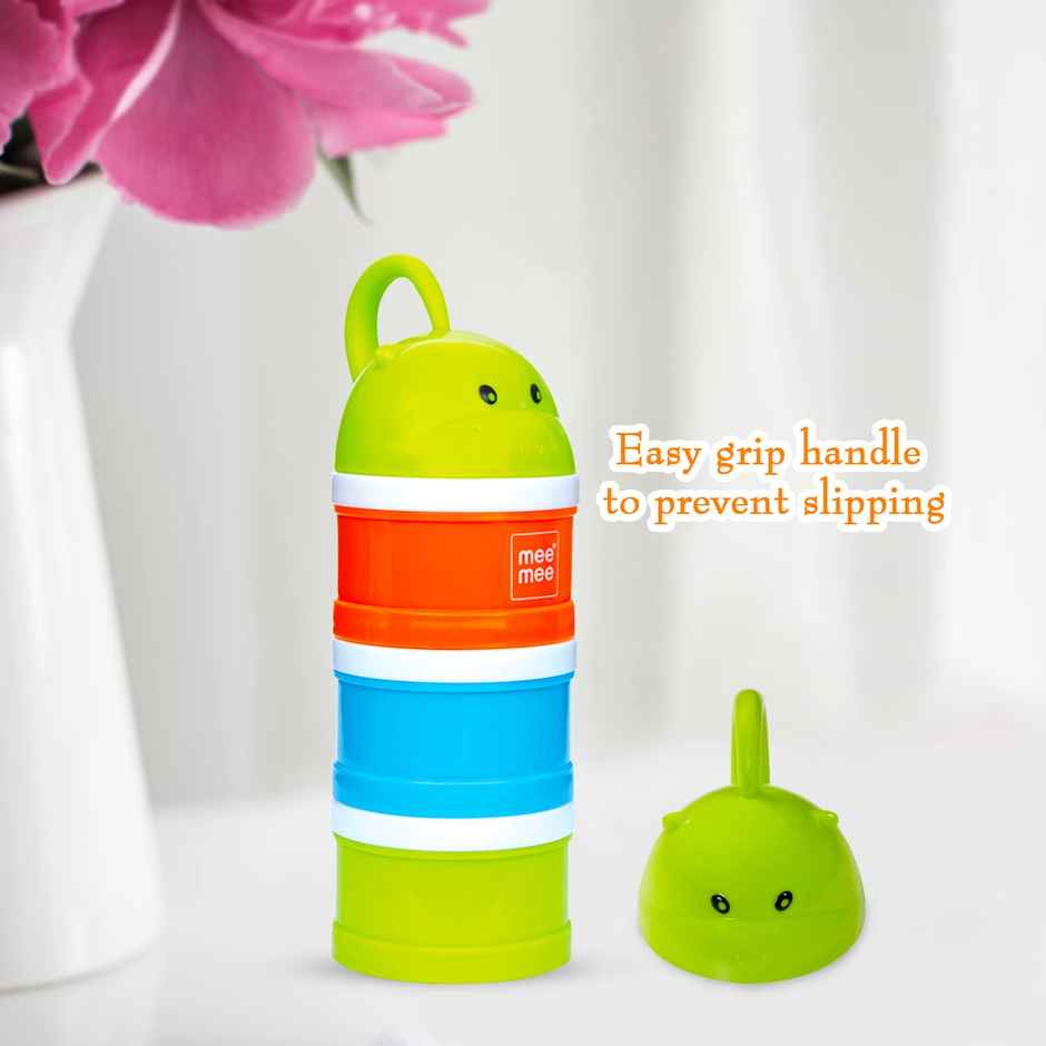 Mee Mee Multi Storage Milk Powder & Food Container Microwavable (Multicolor) (Travel Friendly)