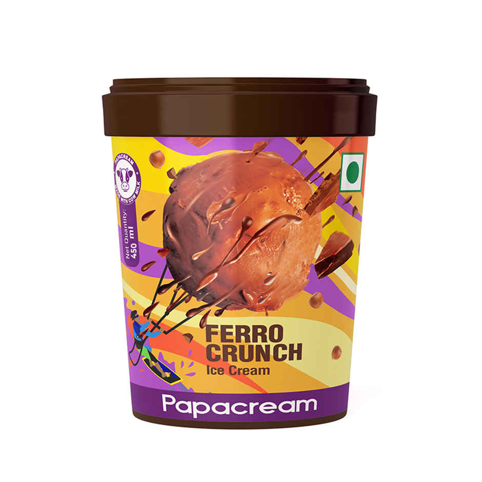 Papacream Ferro Crunch Ice Cream